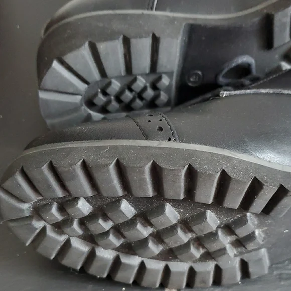 Maddison By Softmoc Classic Black Oxfords Leather Flats Boots Shows Sz 6 Preppy - Picture 12 of 12